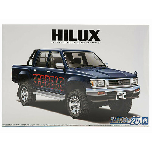 06131 Aoshima Автомобиль Toyota HiLux Pickup Double Cab Lift Up 94 124 5600₽