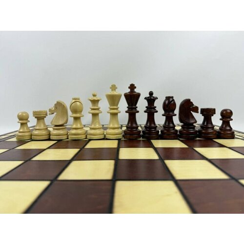 Деревянные шахматы Турнирные №8 / Tournament №8 (Польша) (Madon)
