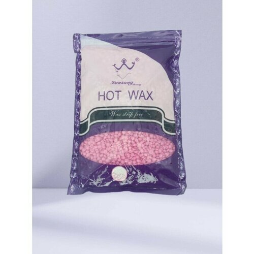 Воск для депиляции плёночный, в гранулах, 1 кг wax pro воск для депиляции полимерный пленочный в гранулах фиолет violet испания 1000 г