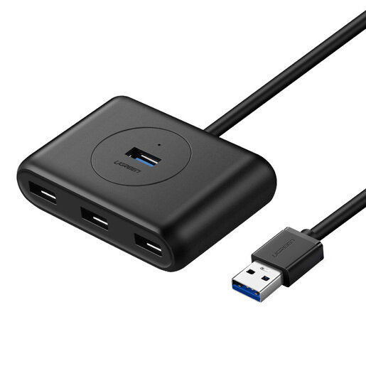 USB-Хаб Ugreen CR113 (20291) USB 3.0 - 4xUSB 3.0 Hub (1 метр) чёрный