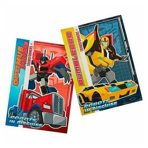 Блокнот А6+ 40л. КанцБиз Transformers Prime 120*170 EAC-TR105/2 твин. уф