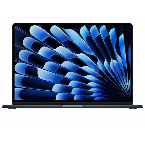 15.3 Ноутбук Apple MacBook Air 15 2024 2880x1864, Apple M3, RAM 8 ГБ, SSD 256 ГБ, Apple graphics 10-core, macOS, midnight, английская раскладка