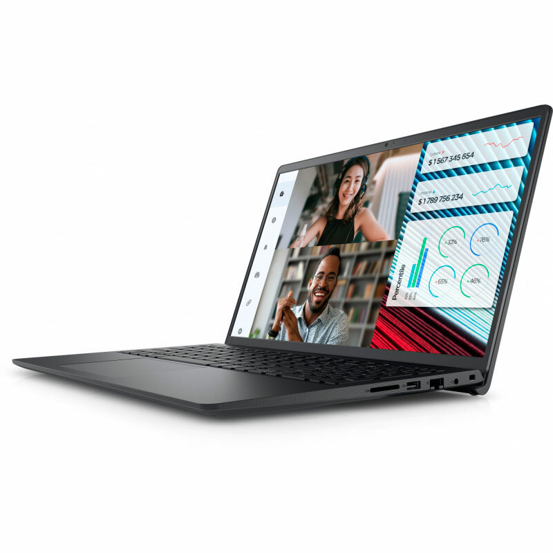 Ноутбук Dell Vostro 3520 Black 3520-3850 (Intel Core i3-1215U 1.2 GHz/8192Mb/512Gb SSD/Intel UHD Graphics/Wi-Fi/Bluetooth/Cam/15.6/1920x1080/No OS)