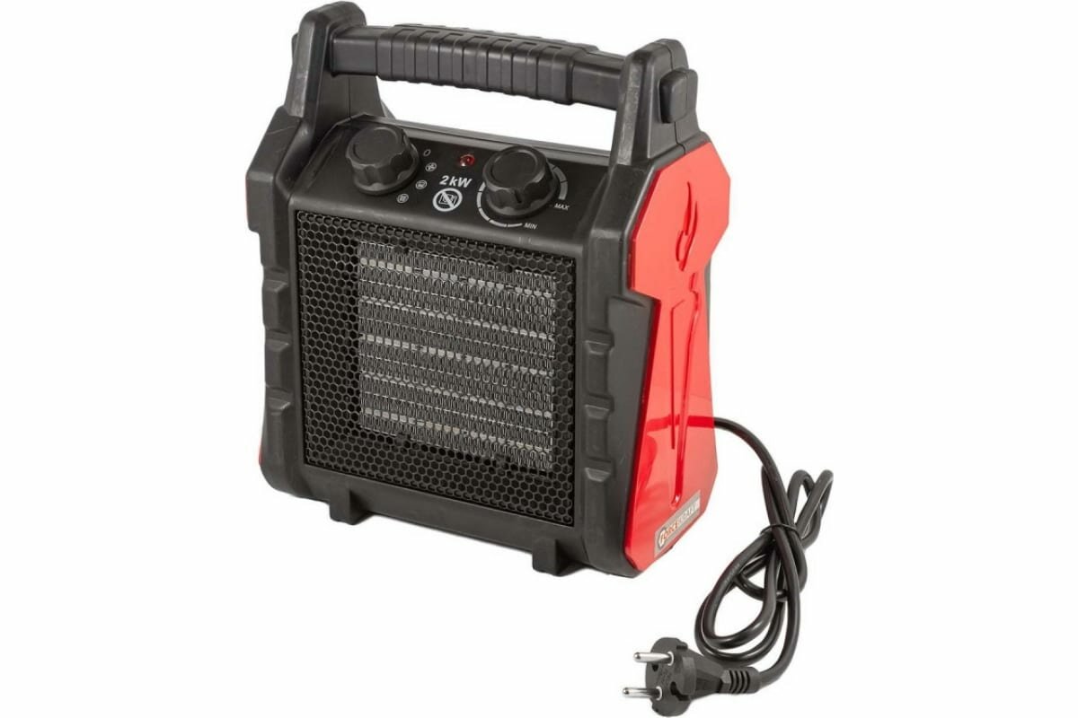 Пушка тепловая электрическая (3000Вт220В50Гц3 режима нагрева:30/1500/3000Вт площадь обогрева-40м2 защита от перегрева встроенный термостат)