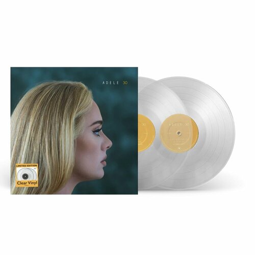 adele 30 lp Adele - 30 2 LP ( прозрачный винил)