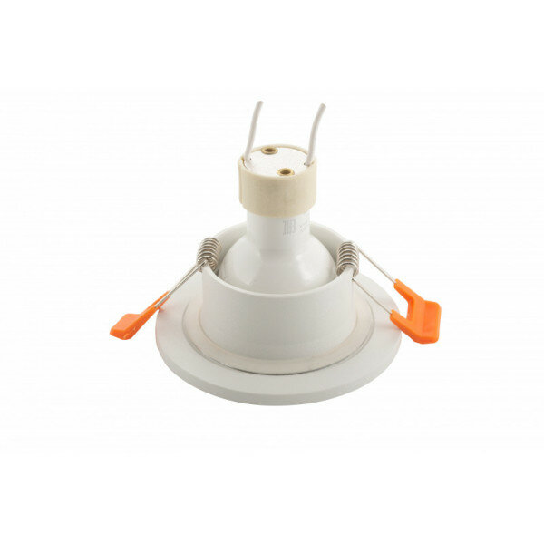 Denkirs (Денкирс) DK3016-WH Встраиваемый светильник влагозащ, IP 65, 50 Вт, GU10, белый, алюминий