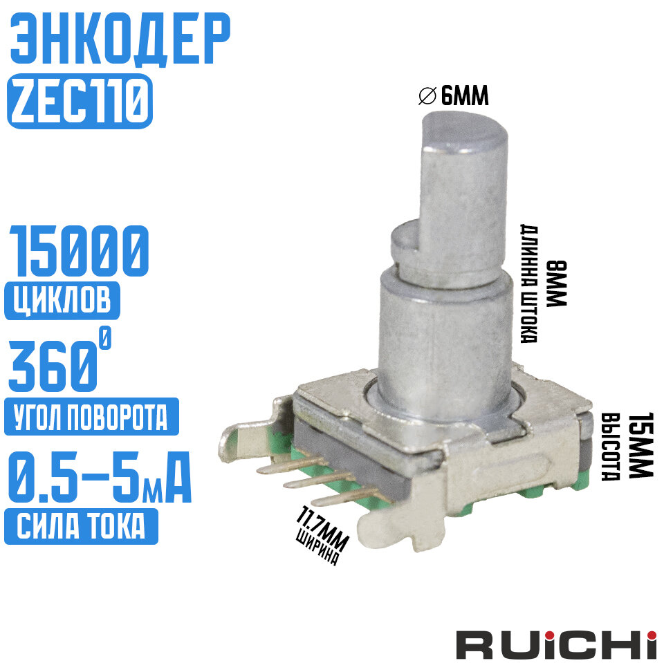 Энкодер ZEC110 20/20 15mm / RUICHI