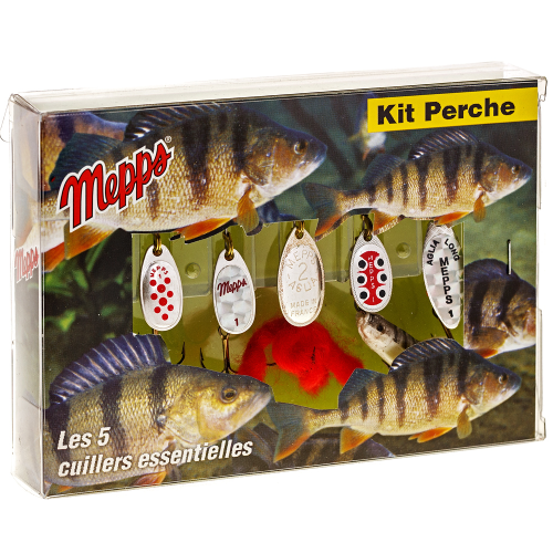 Набор приманок Mepps Блесны Aglia Kit Pershe