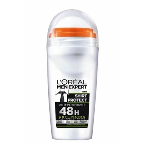 LOREAL MEN EXPERT Мужской антиперспирант, невидемый 50 мл