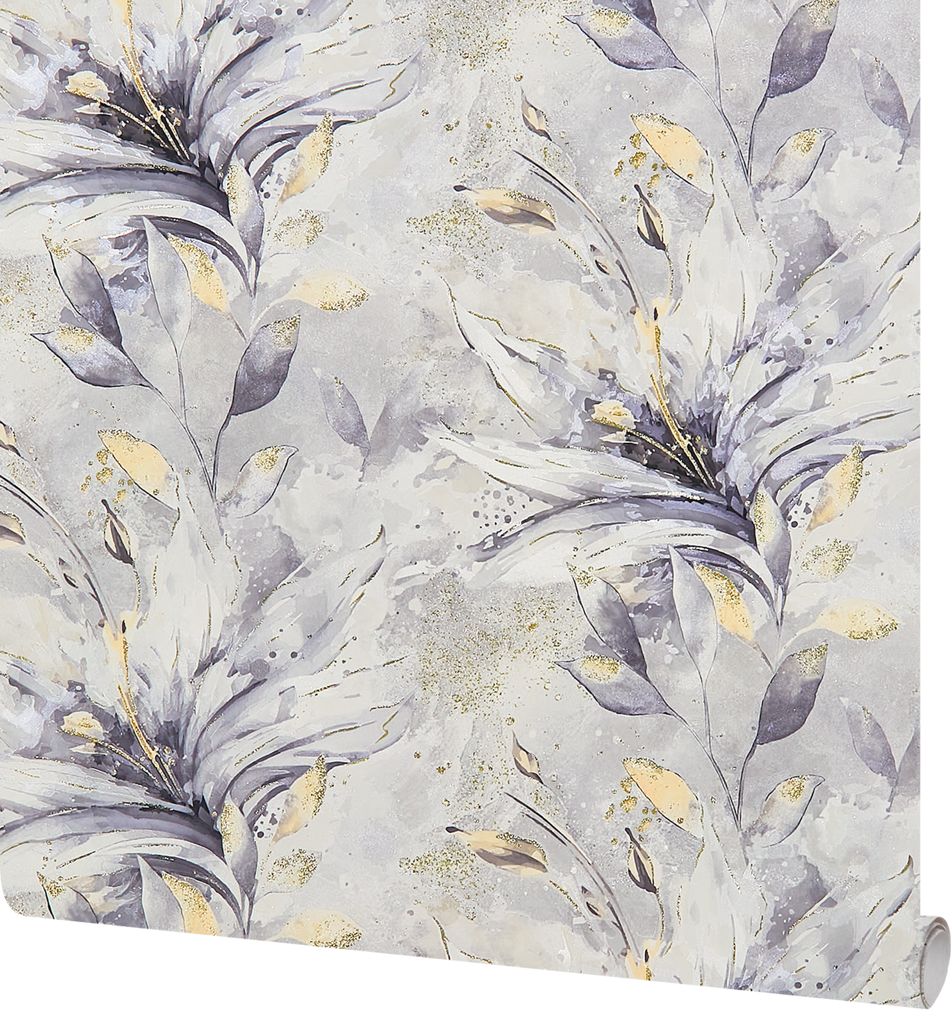 фото Обои флизелиновые Victoria Stenova Lilian серые 1.06 м VS286317