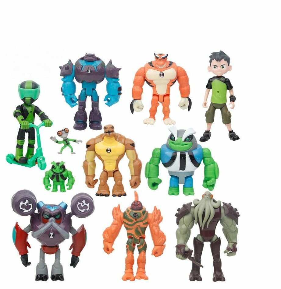 Набор фигурок Бен 10 / Ben 10 (11шт, 4-13см)