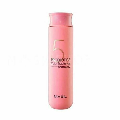AllMasil 5 Probiotics Color Radiance Shampoo Шампунь для окрашенных волос, с пробиотиками, защита цвета, 300 мл, 1 штука.