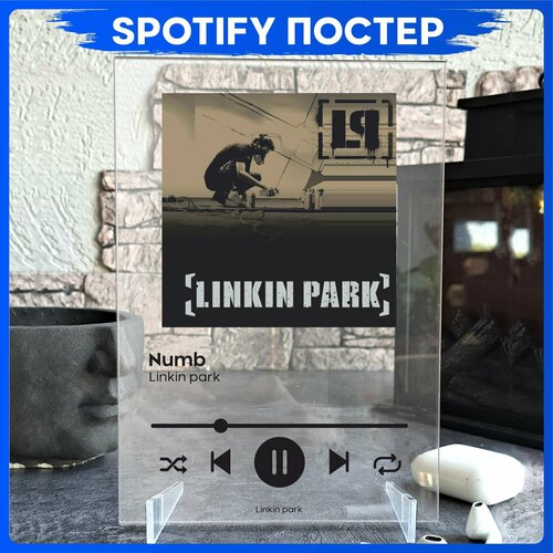 Spotify poster Linkin park линкин парк трек пластинка 490₽