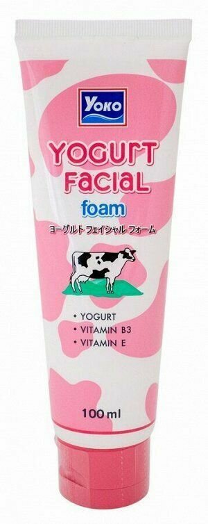 Yoko Нежная Пенка для умывания лица c йогуртом, 100мл