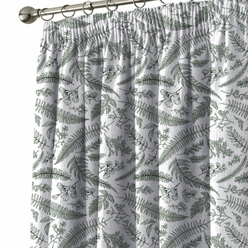 Штора рогожка травы 145х260 см Василиса Kitchen Line ТТ-00293444 2751₽