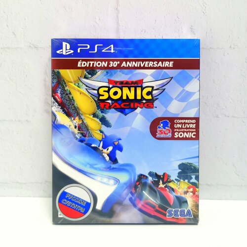 игра team sonic racing 30th anniversary edition для playstation 4 Sonic Team Racing 30th Anniversary Edition Русские субтиры Видеоигра на диске PS4 / PS5