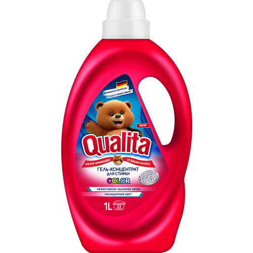 Гель для стирки Qualita цветного белья 1л 659₽
