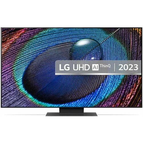 Телевизор LG UR91006LA. ARUB 55 4K HDR, черный