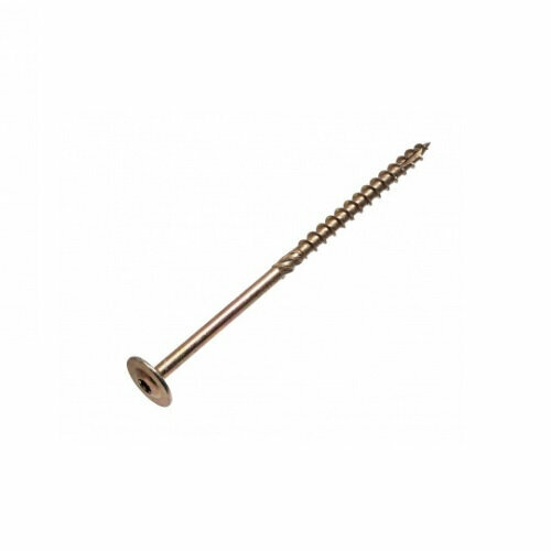 Саморез конструкционный потай Torx желтый цинк 8х240 2 шт 291₽