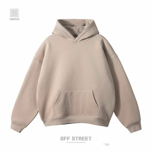 фото Худи off street, размер xl, , бежевый, бежевый