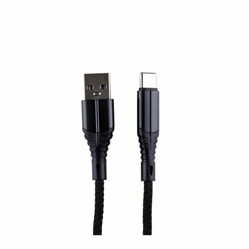 Кабель Zibelino USB-A - Type C 2m ZDNC-TYPEC-2M-BLK 21А черный 409₽