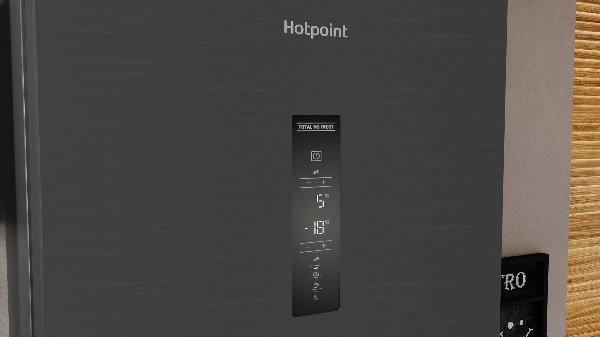 Двухкамерный холодильник Hotpoint HT 8201I DX O3, No Frost, темно-серый - фотография № 10