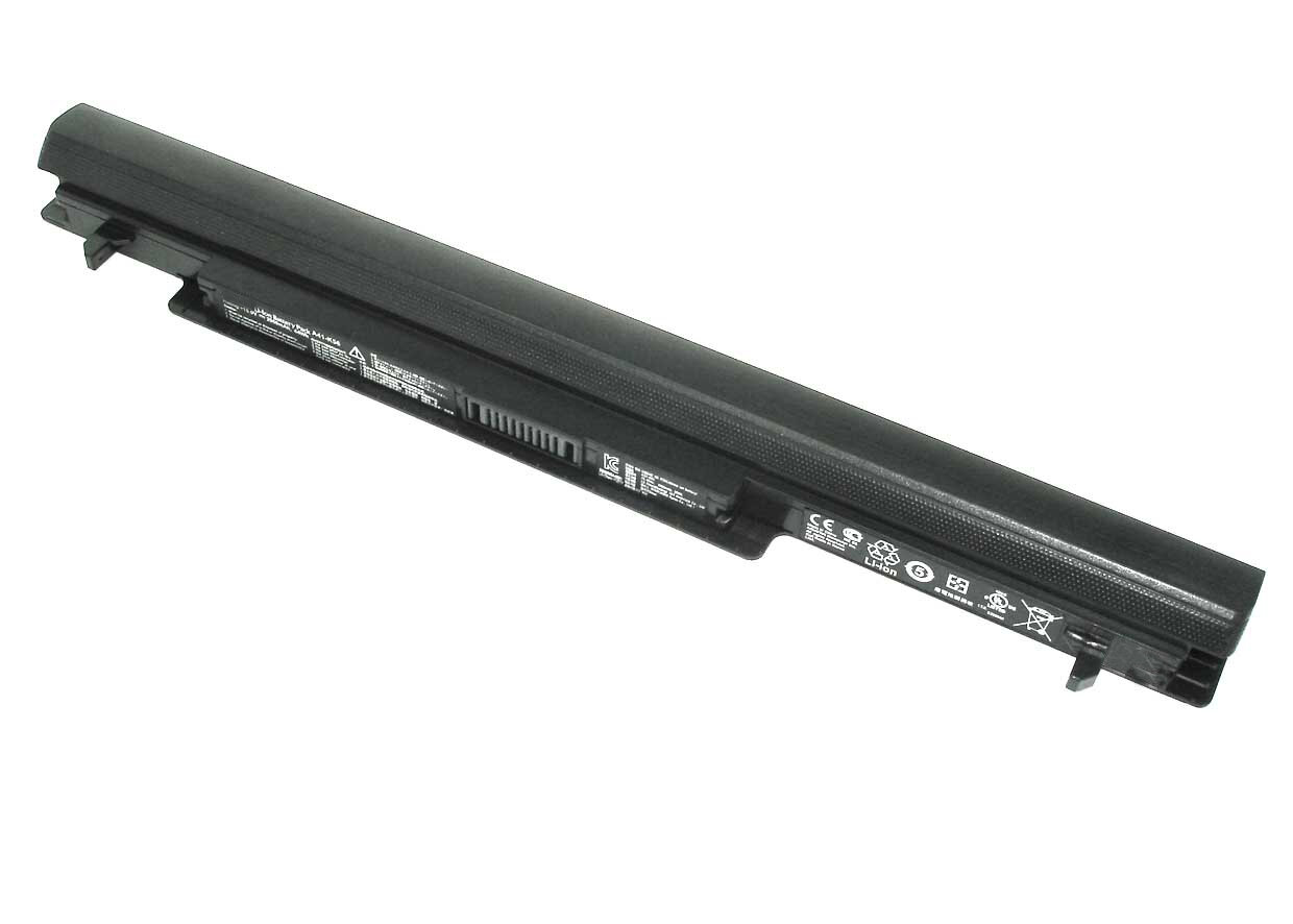 Аккумуляторная батарея для ноутбука Asus K46 K56 A46 A56 (A41-K56) 44Wh черная
