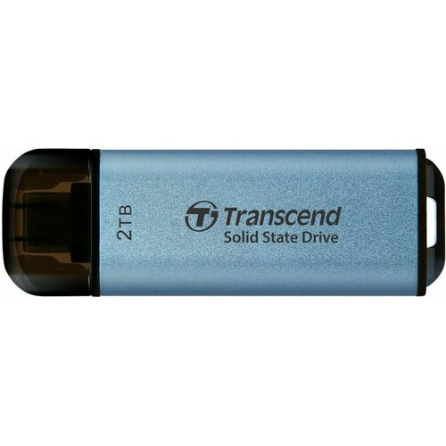 Transcend TS2TESD300C, Флеш-накопитель твердотельный накопитель adata 512gb se800 external ssd usb 3 2 gen2 type c черный