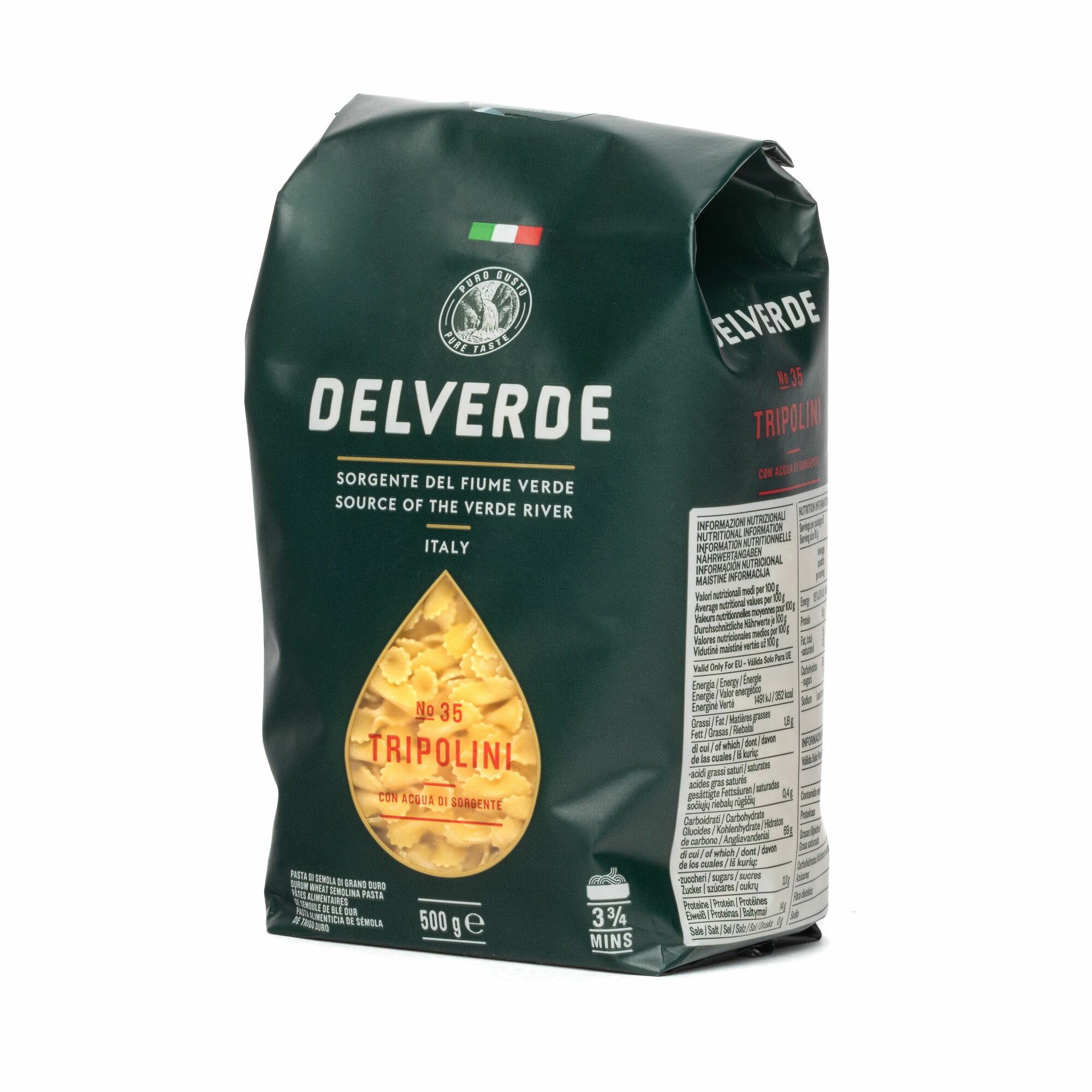 Макароны DELVERDE № 035 Триполини, 500 г