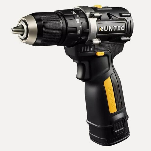 Изображение товара RUNTEC PRO Дрель-шуруповерт ударная аккумуляторная 13 мм,16В, 2*2Ач, 45Нм RT-ID121