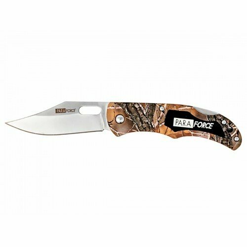 Нож складной AccuSharp ParaForce Lockback Knife, сталь 420, Camo нож складной accusharp folding sport knife нержавеющая сталь чёрный