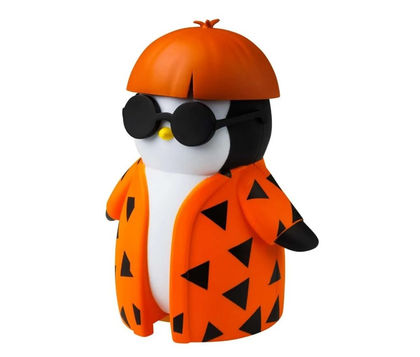 Фигурка Pudgy Penguins Фигурка в оранжевой рубашке, 11.5 см + аксессуары PUP6010-C