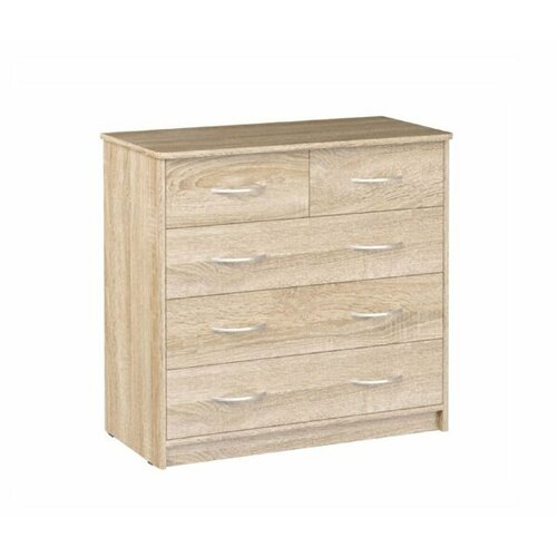 ЭКО Комод Дуэт 900 5 ящиков дуб сонома 8450₽