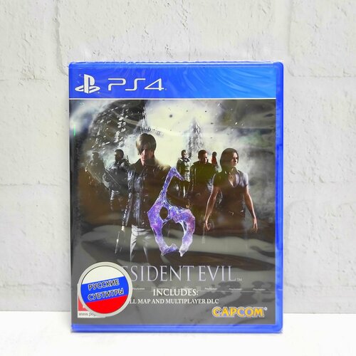 Resident Evil 6 Русские субтитры Видеоигра на диске PS4 PS5 2900₽