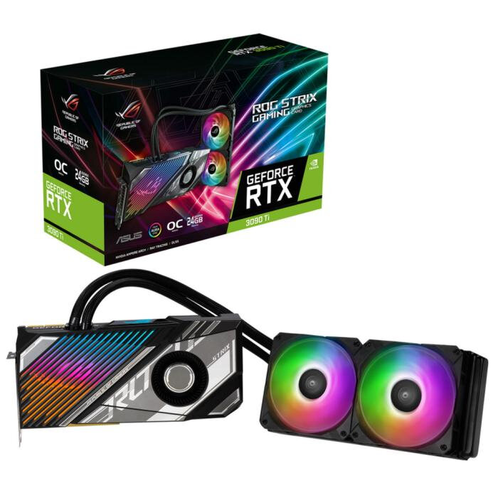 ASUS GeForce RTX 3090 Ti ROG STRIX LC OC 24GB