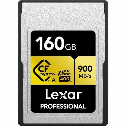 Карта памяти LEXAR CFexpress type A gold series 160 ГБ