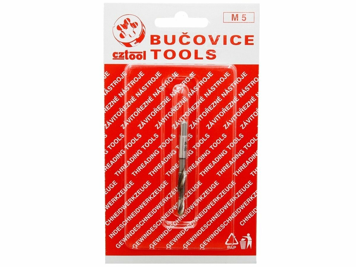 Комбинированный метчик М5, шаг 0,8мм Bucovice Tools 133050