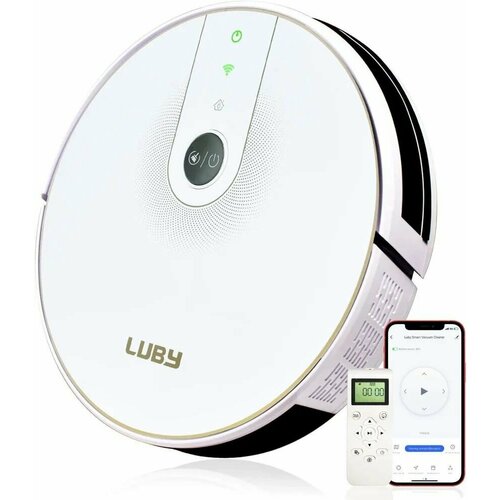 Luby Робот-пылесос HI5 белый 590000₽