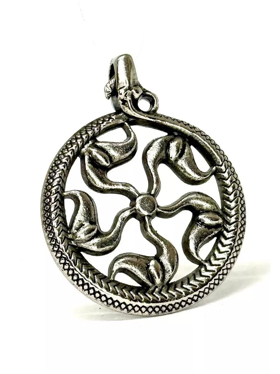 Подвеска Вербица, серебристый — фото 1