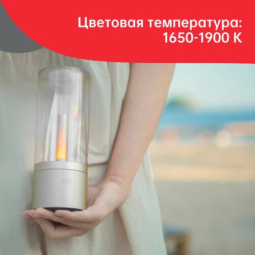 Умная светодиодная настольная лампа Yeelight Candlelight Ambient Light YLFWD-0019