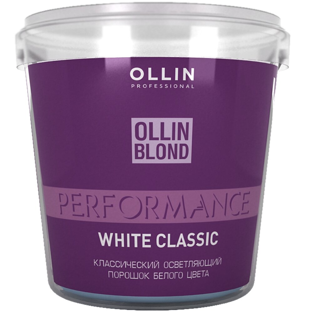 OLLIN PROFESSIONAL Классический осветляющий порошок белого цвета, 500 г