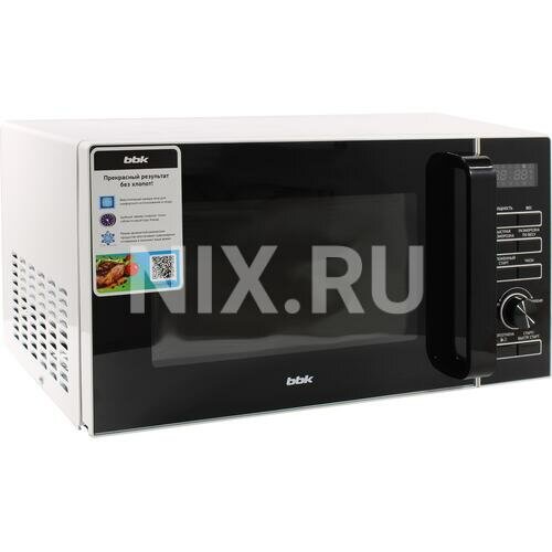 Микроволновые печи BBK 25MWS-970T/WB белый/черный - фото №3