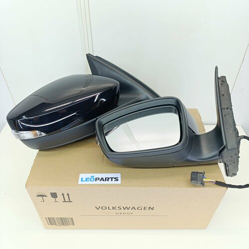Зеркала Шкода Рапид Фольксваген Поло оригинал VAG комплект правое и левое Водительское и пассажирское боковое зеркало Volkswagen VW Polo Skoda Rapid 33000₽