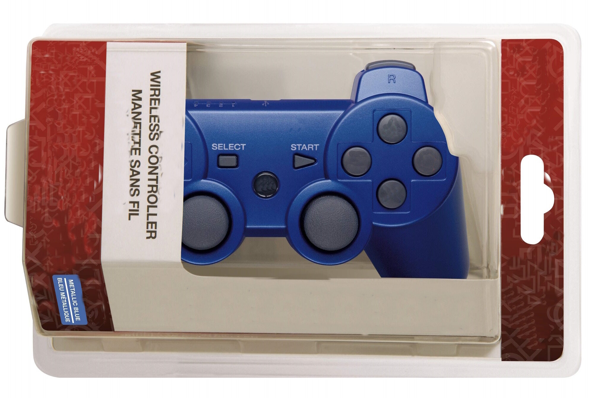 Джойстик для PS3 беспроводной синий