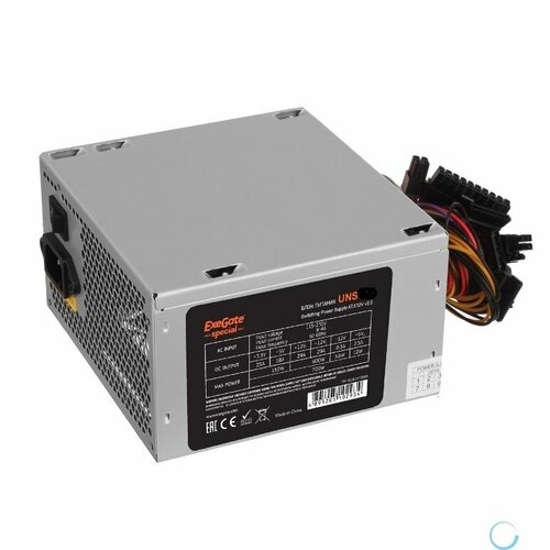 Exegate EX292164RUS Блок питания 750W ExeGate UNS750 ATX 12cm fan 24pin 4pin PCIe 3xSATA 2xIDE FDD 4360₽
