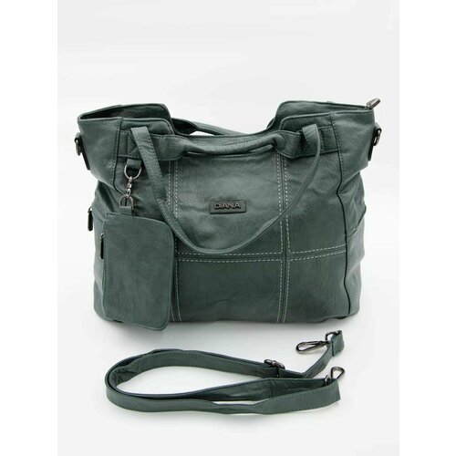 Сумка шоппер Diana серо-зеленый 5400₽