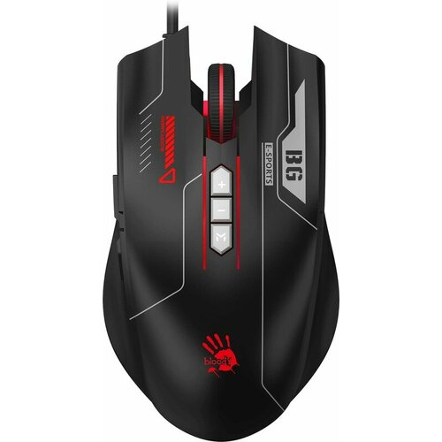 Мышь A4Tech Bloody ES7 черный оптическая 6000dpi USB 8but 543000₽