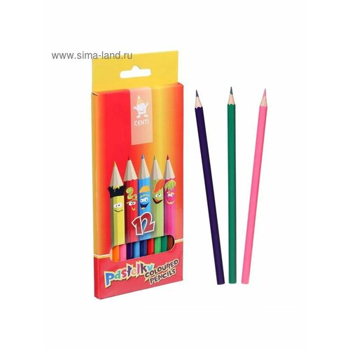 Карандаши цветные 12 цветов Центы 732₽
