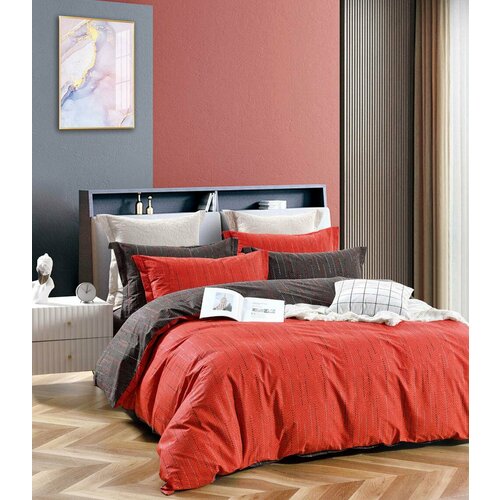 Постельное белье Cristelle Amante сатин, Евро 4 наволочки, AM04-84