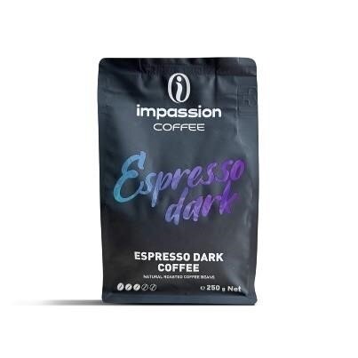 Кофе Impassion Espresso Dark, зерно, 250гр